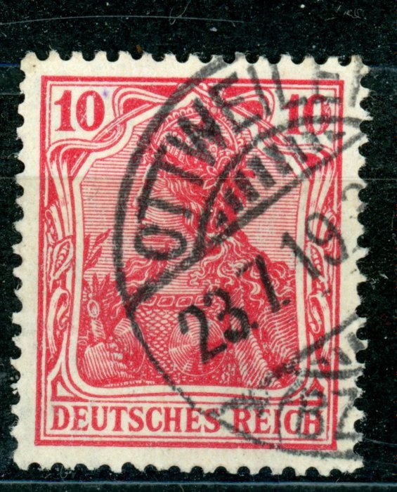 Deutsches Reich  - Nr. 86 II f gestempelt geprüft BPP