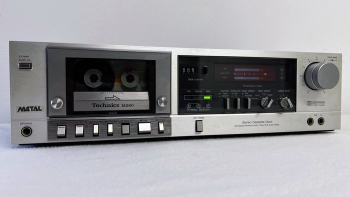 Technics - RS-M260 - 3 Head 盒式录音机播放器