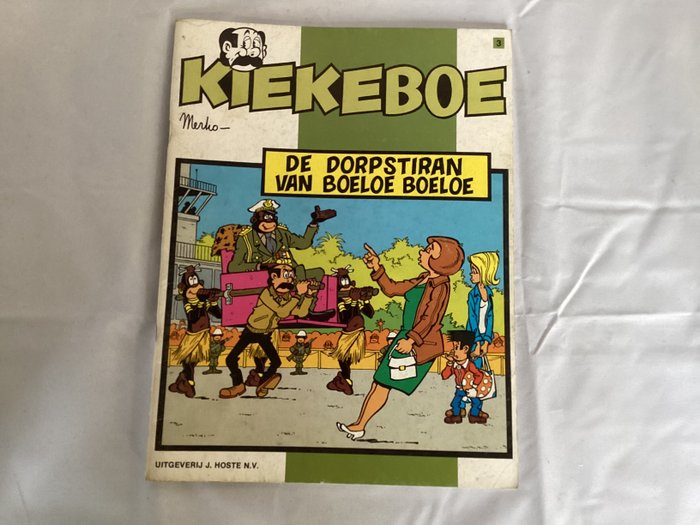 Kiekeboe 3b - De dorpstiran van Boeloe Boeloe - 1 Album - 第一版 - 1979