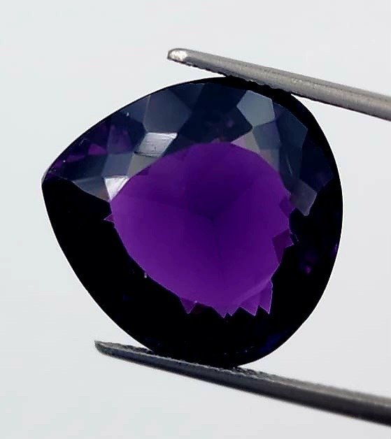 深紫色 紫水晶 - 19.38 ct