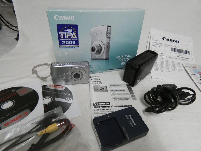 Canon Digital IXUS 65, 数码相机