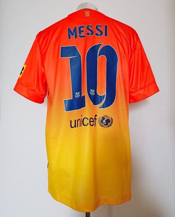 FC Barcelona - Spaanse voetbal competitie - Lionel Messi - 2012 - Football jersey 