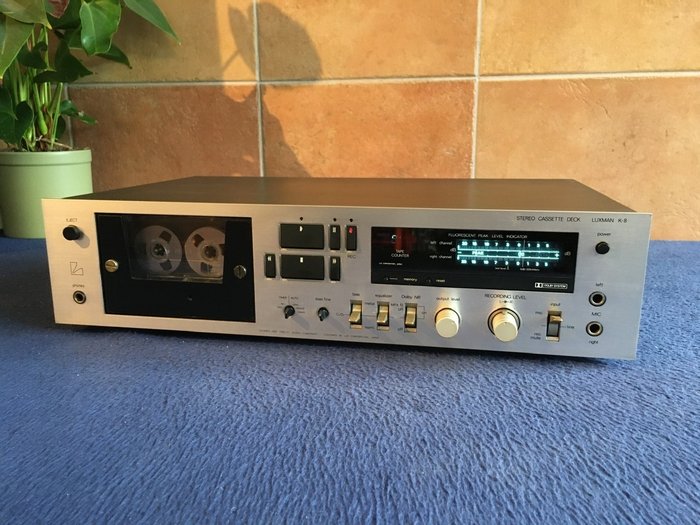 Luxman - K-8 - Leitor gravador de cassetes
