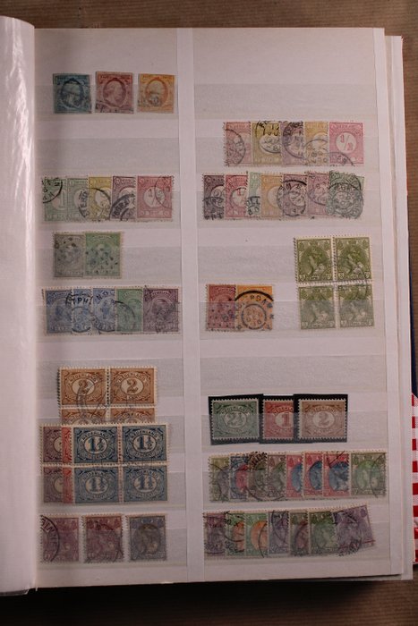 Niederlande 1852/2001 - Lot im Einsteckbuch
