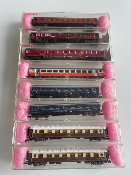 Roco/Fleishmann/Trix/Rivarossi N - Train miniature (8)