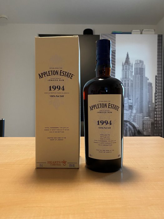 Appleton 1994 26 years old - Hearts Collection  - b. 2020 - 700ml