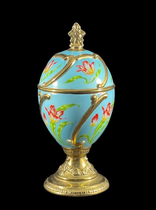 Fabergé-ägg - Fabergé stil - Porslin