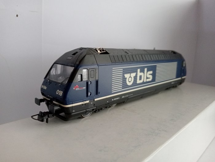 Roco H0 - 62399 - Locomotiva elétrica (1) - Re 465, digital - BLS