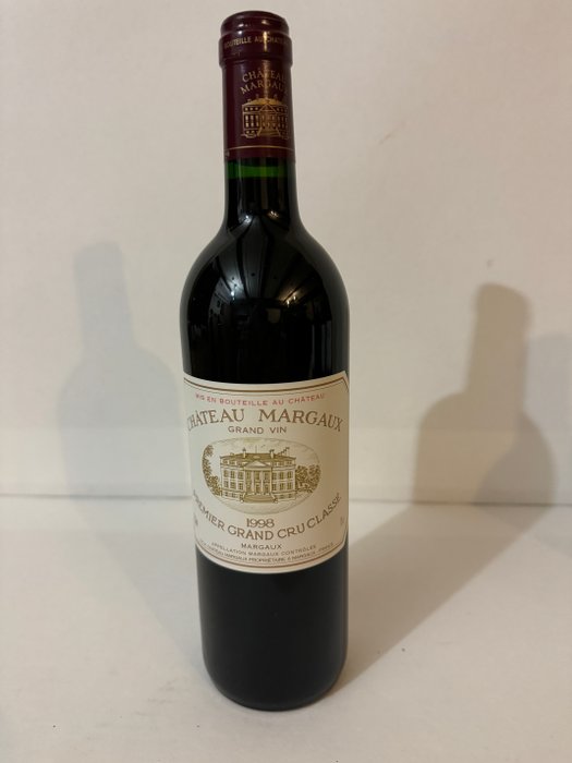 1998 Chateau Margaux - Bordeaux 1er Grand Cru Classé - 1 Flasche (0,75Â l)