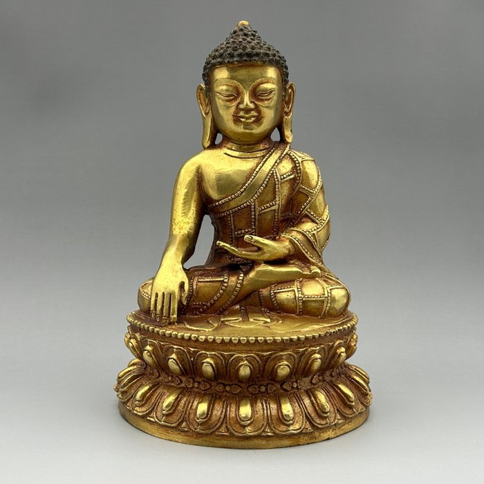 Boeddha - Metaal - Tibet - Modern