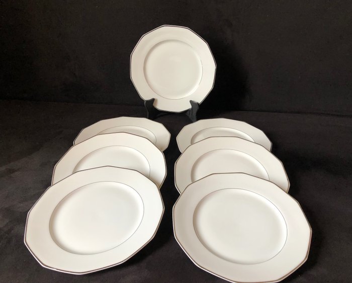Union Porcelainière - 餐盤 (7) - 瓷器
