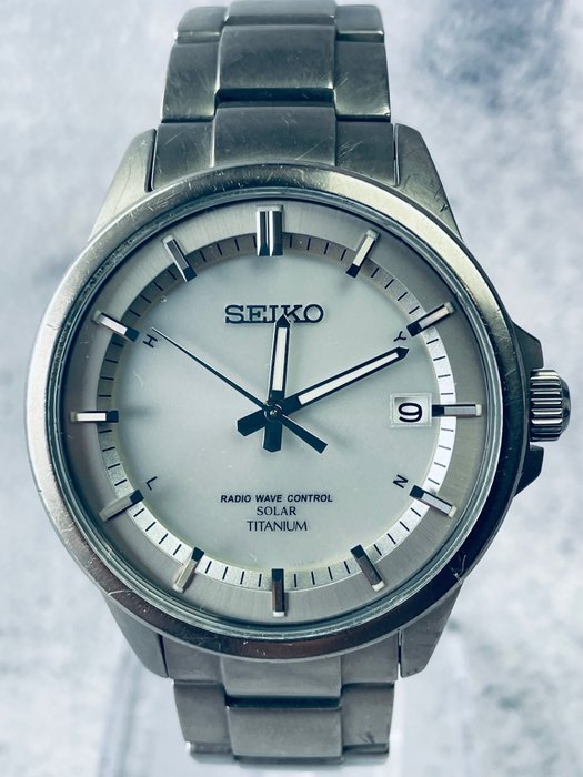 Seiko - Solar Titanium - 没有保留价 - 7B52-0AD0 - 男士 - 2000-2010