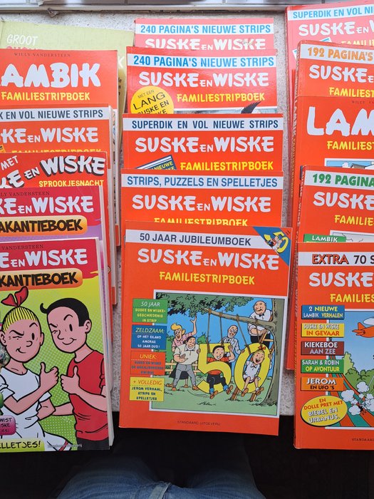 Suske en Wiske - 29 x vakantie albums - 29 Album - Første udgave