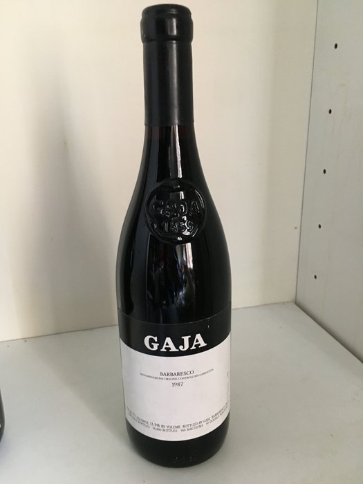 1987 Gaja - Barbaresco - 1 Bottle (0.75L)