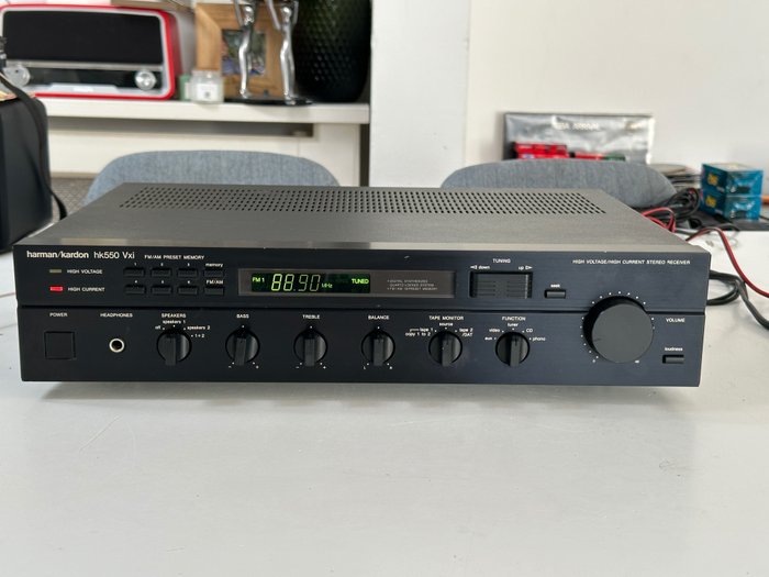 Harman Kardon - HK-550 Vxi - Wysoki prąd / wysokie napięcie Tranzystorowy odbiornik stereo