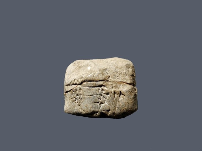 Mesopotâmico Argila Fragmento de comprimido Cunieform  (Sem preço de reserva)