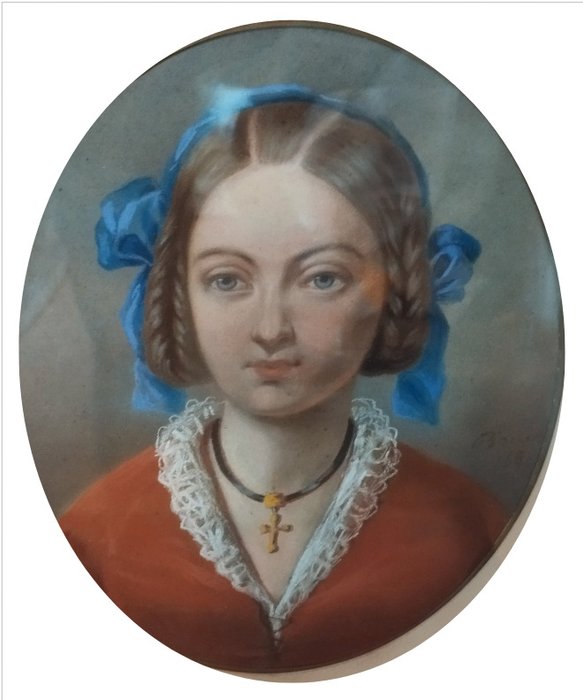 Flamische Schule (XIX) - Porträt