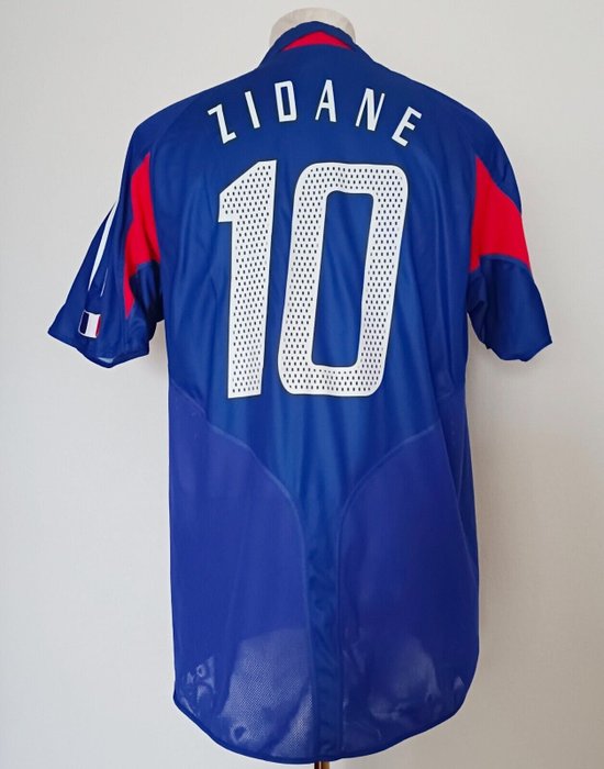 France - European Football League - Zinedine Zidane - 2003 - Football jersey 