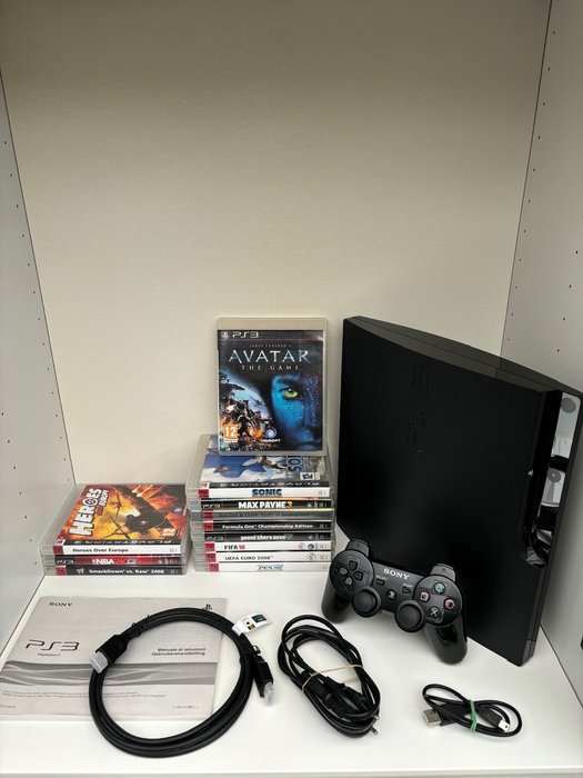 Sony - PlayStation 3 150 gb and 1 original controller - Consolă jocuri video (14) - Fără cutia originală