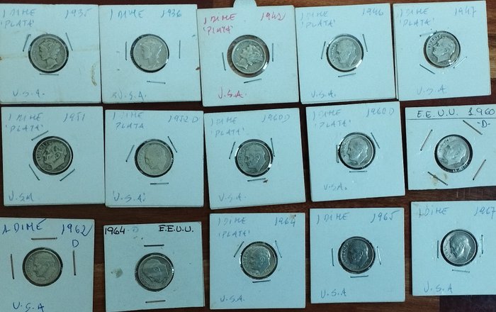 United States. A Lot of 118x USA coins, includes Silver  (No Reserve Price)