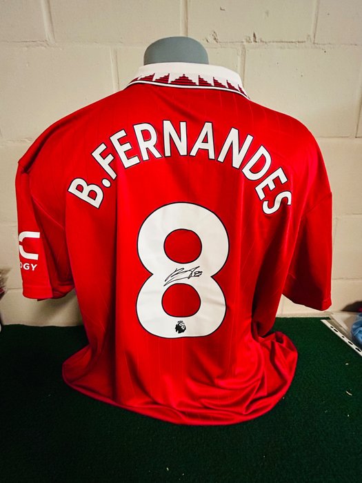 Manchester United - European Football League - Bruno Fernandes - Φανέλα ποδοσφαίρου