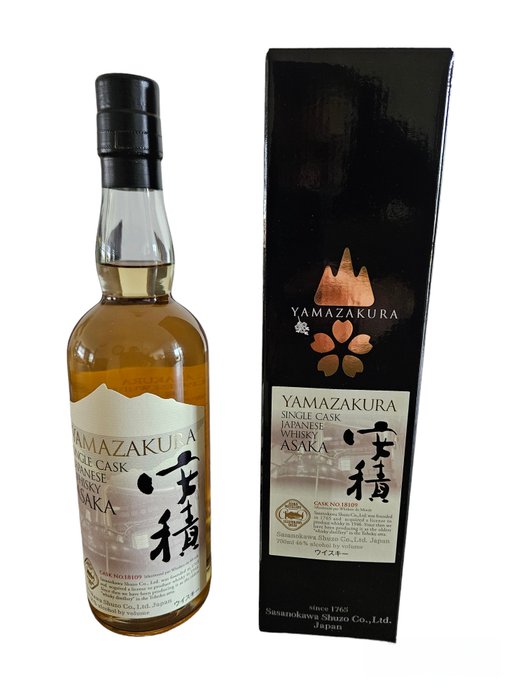 Yamazakura - Asaka Cask no. 18109 for Whiskies du Monde  - 700 毫升