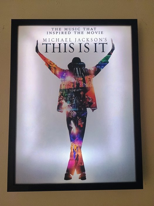 This is It - Micheal Jackson Lightboxes (30x40 cm) - Fanmade