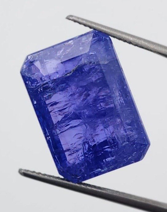 藍紫色 坦桑石 - 27.01 ct