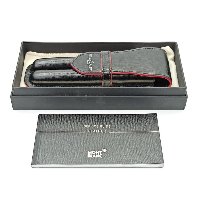 Montblanc - 笔盒 - 100 years anniversary - 2 pen pouch - 皮革
