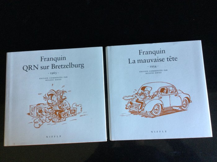 Spirou et Fantasio T8 + T18 - 50/60 - 2x C + jaquettes - 2 Albums - Første udgave - 2014/2015