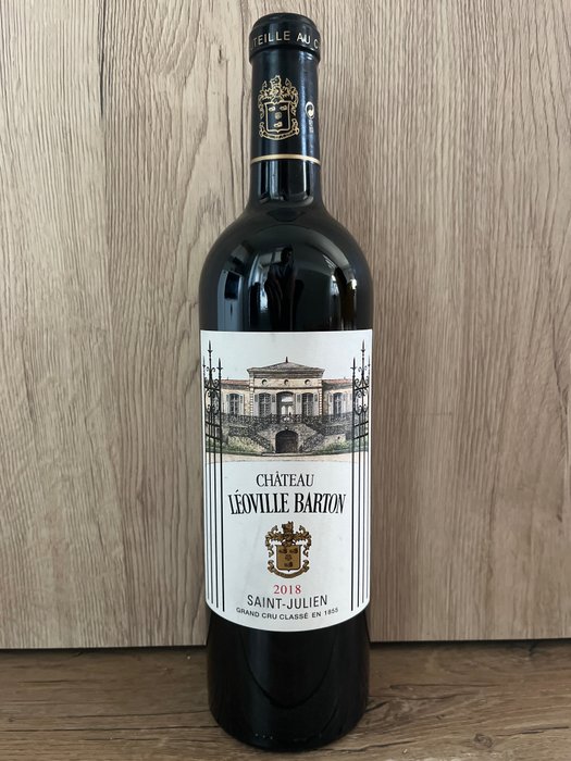 2018 Chateau Leoville Barton - Saint-Julien Grand Cru Classé - 1 Bottle (0.75L)