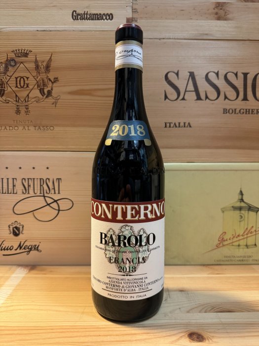 2018 Giacomo Conterno, Francia - 巴罗洛 DOCG - 1 Bottle (0.75L)