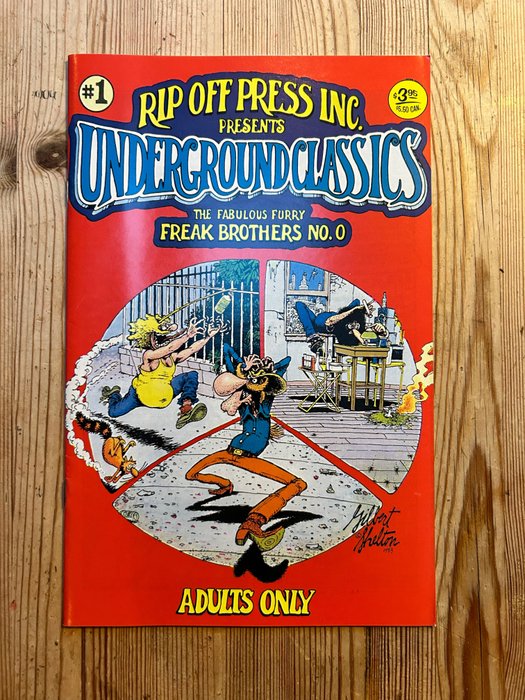 rip off press inc. - Freak Brothers/Fat Freddy’s Cat - 18 Comic - 1985