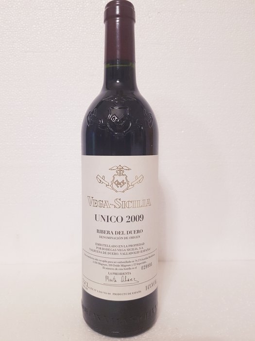 2009 Vega Sicilia, Unico - 里貝拉格蘭德爾杜羅 Gran Reserva - 1 Bottle (0.75L)