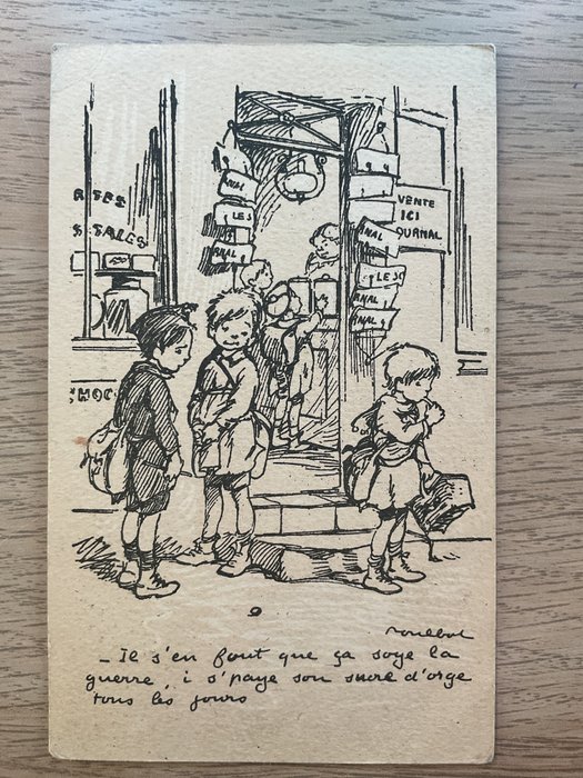 Frankrike - Fantasi, Underholdere, Poulbot - Poul bot - Postkort (20) - 1917-1934