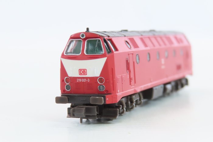 Brawa N - 1405 - Locomotiva diesel-hidráulica (1) - BR 119 - DB