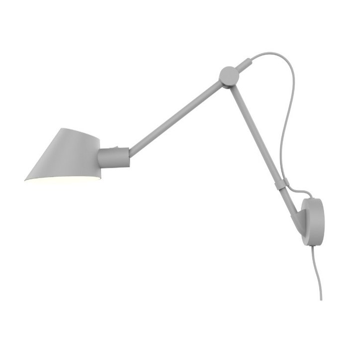 Nordlux - Maria Berntsen - Wall lamp - Stay Long - Grey - Metal