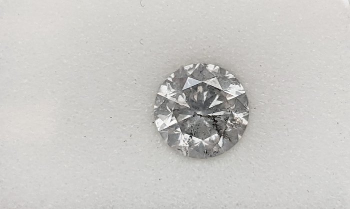 Diamant - 1.00 ct - Rond - I - SI3, No Reserve Price