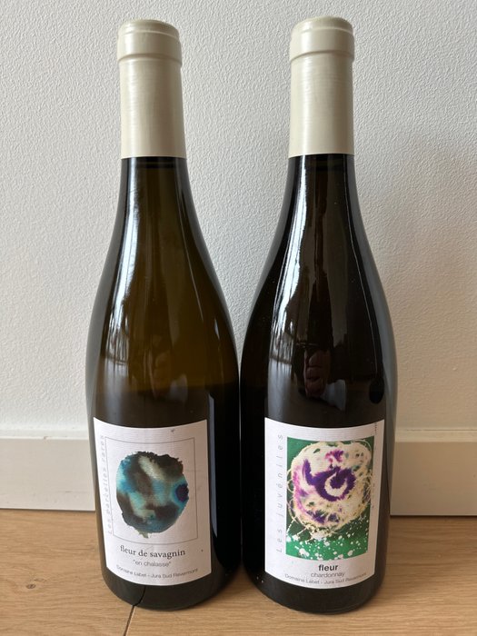 2020 Julien Labet: Fleur de Savagnin „En Chalasse“ & Fleur Chardonnay - Jura - 2 Botellas (0,75 L)