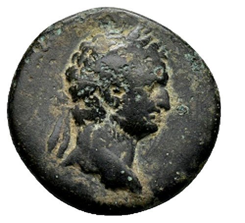 罗马帝国（省）. 多米蒂安 （公元 81-96）. AE 18 mint Attalea in Pamphylia -rare-  (没有保留价)