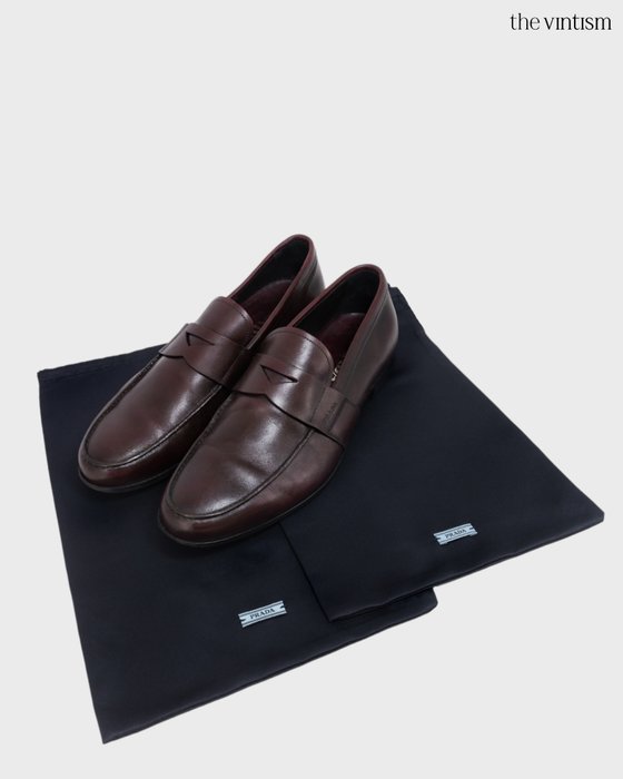 Prada - Mokasiner - Størrelse: Shoes / EU 42, UK 8