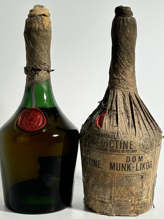D.O.M. Bénédictine  - b. década de 1950, década de 1960 - 75cl - 2 garrafas