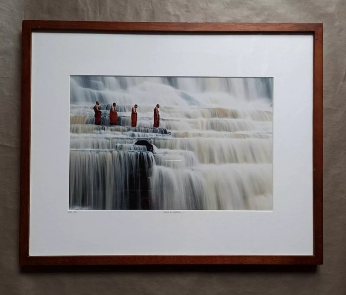 Dang NGO - Monks In Waterfalls