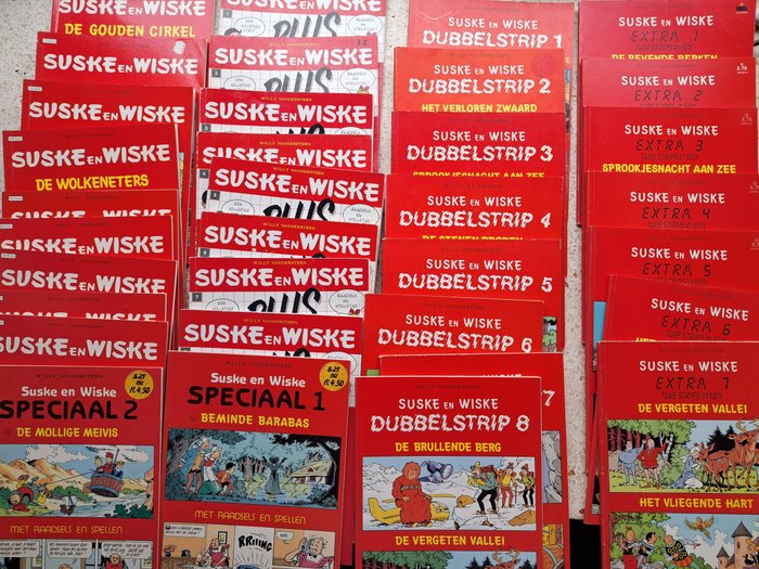 Suske en Wiske - 81x plus + speciaal + extra +dubbel reeksen - 81 Album - 第一版/重印