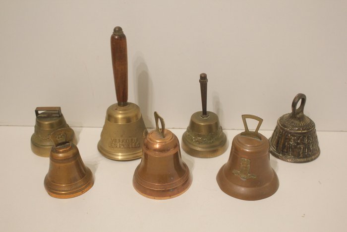 Campana decorativa (7) - Campanas de bronce coleccionables (pau, villedieu les poeles, etc.) 