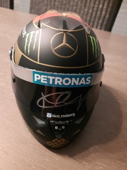 梅 赛 德 斯 - F1 - Nico Rosberg - 比例 1/2 头盔 