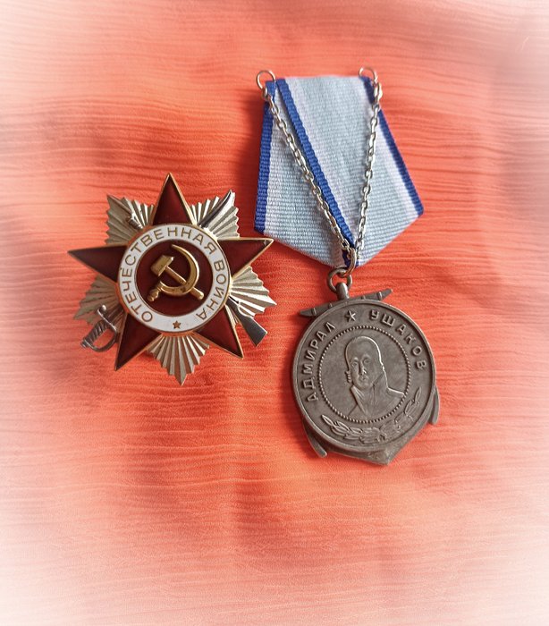 蘇聯 - 獎牌 - Batch of 2 medals