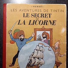 Tintin T11 – Le secret de la Licorne (A20) – C – 1 Album – Eerste druk – 1943