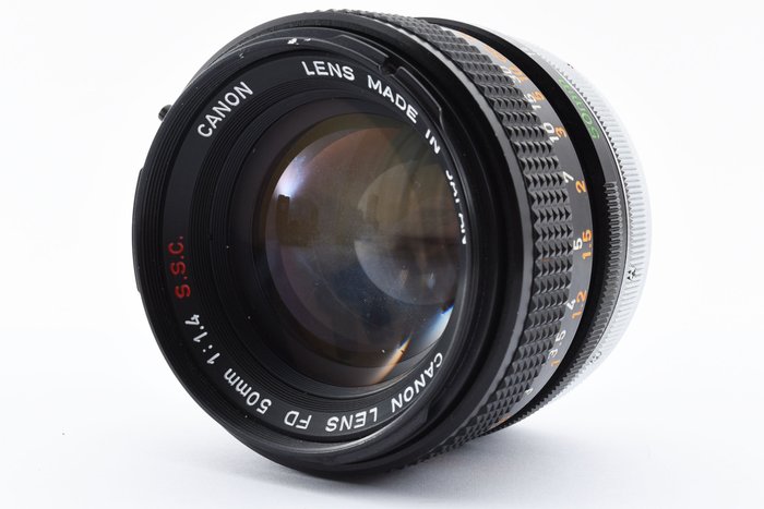 Canon FD 50mm F1.4 SSC S.S.C. | Kameran linssi