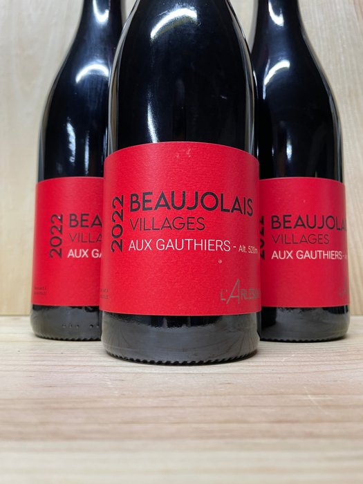 2022 Benoit Moreau & L'Arlesienne Aux Gauthiers" - 博若萊 - 3 瓶 (0.75L)